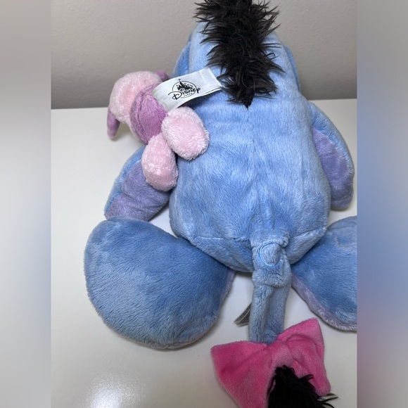 DISNEY PARKS FLOPPY EARS BABY EEYORE & PIGLET STUFFED ANIMAL PLUSH TOY WINNIE - Picture 6 of 8